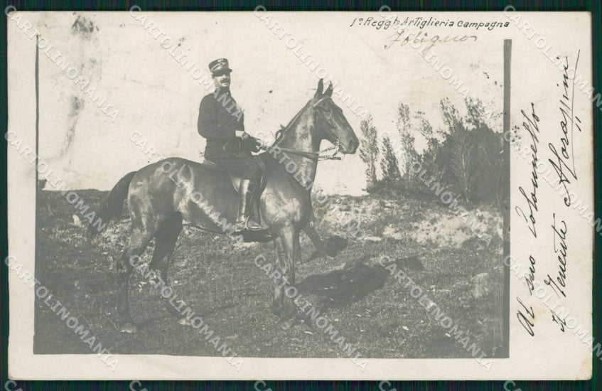 Perugia Foligno Militari Foto cartolina QZ3121 – fronte