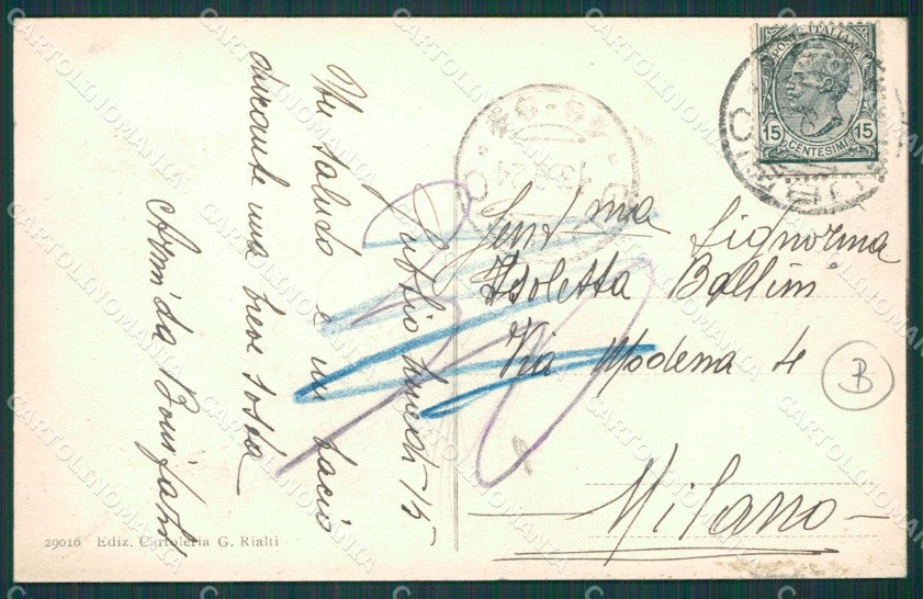 Perugia Gubbio cartolina QZ3129 – retro
