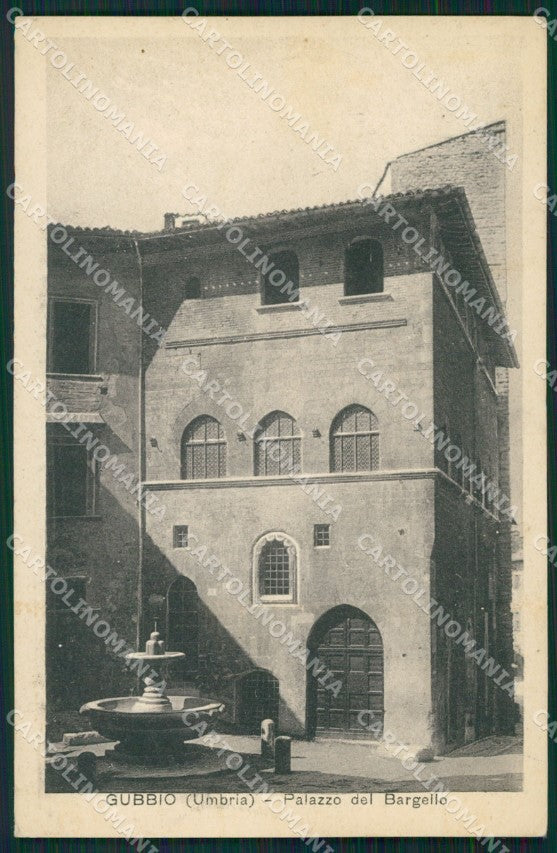 Perugia Gubbio cartolina QZ3132 – fronte