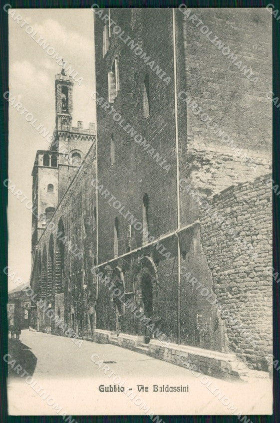 Perugia Gubbio cartolina QZ3137 – fronte