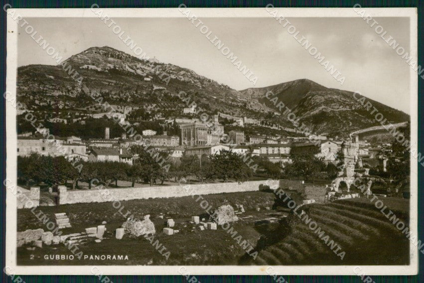 Perugia Gubbio Foto cartolina QZ3141 – fronte