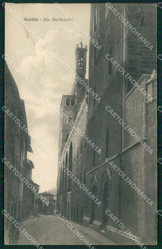 Perugia Gubbio PIEGHE cartolina QZ3148 – fronte