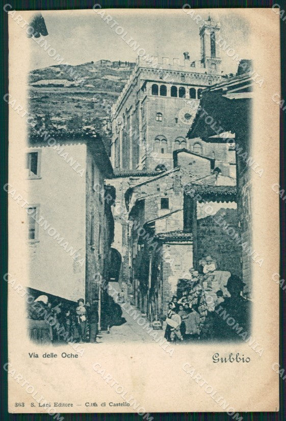 Perugia Gubbio cartolina QZ3150 – fronte