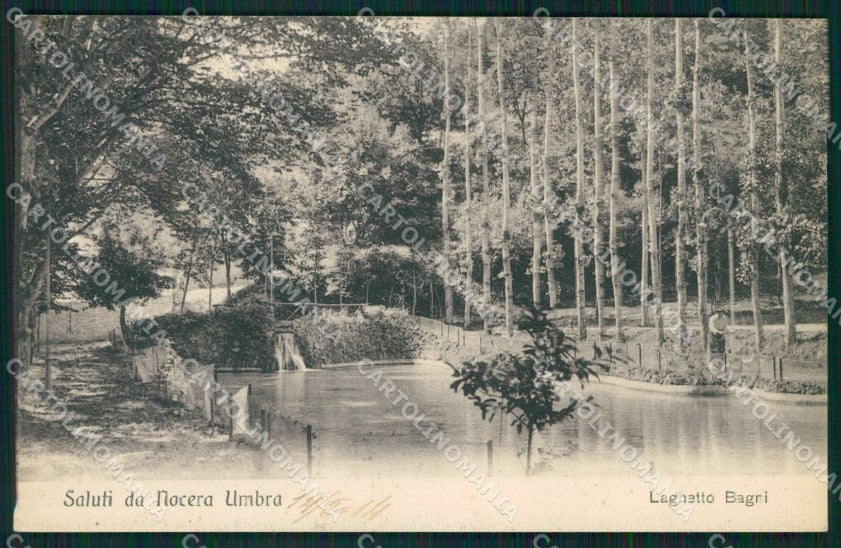 Perugia Nocera Umbra cartolina QZ3167 – fronte