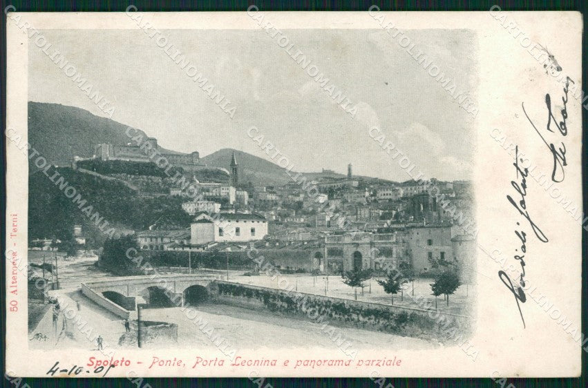 Perugia Spoleto Alterocca 50 cartolina QZ3173 – fronte