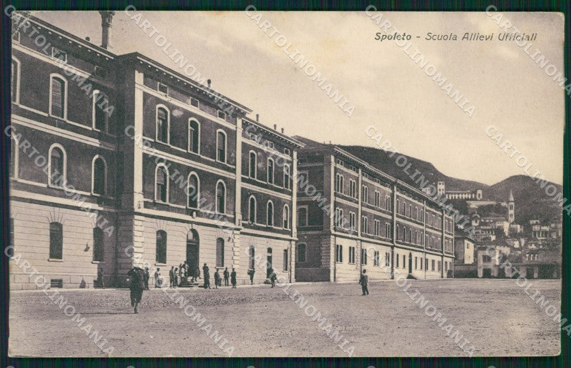 Perugia Spoleto PIEGA cartolina QZ3179 – fronte