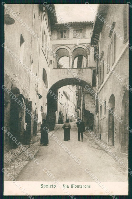 Perugia Spoleto cartolina QZ3181 – fronte