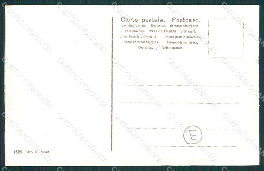 Perugia Spoleto cartolina QZ3185 – retro