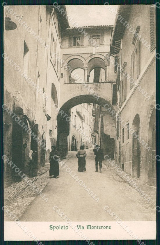 Perugia Spoleto cartolina QZ3187 – fronte