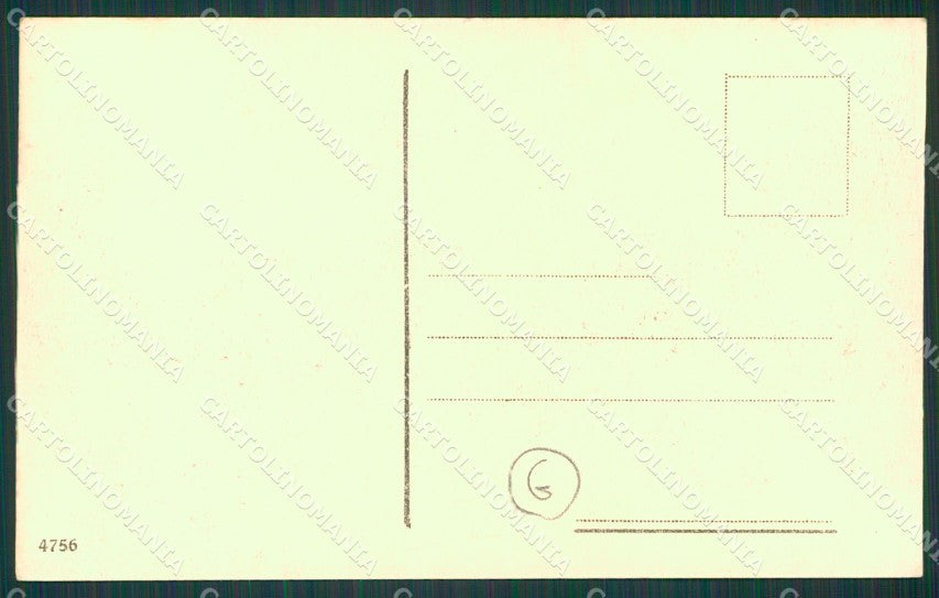 Perugia Spoleto cartolina QZ3191 – retro