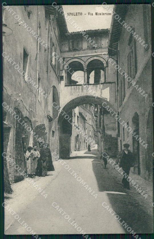 Perugia Spoleto cartolina QZ3192 – fronte