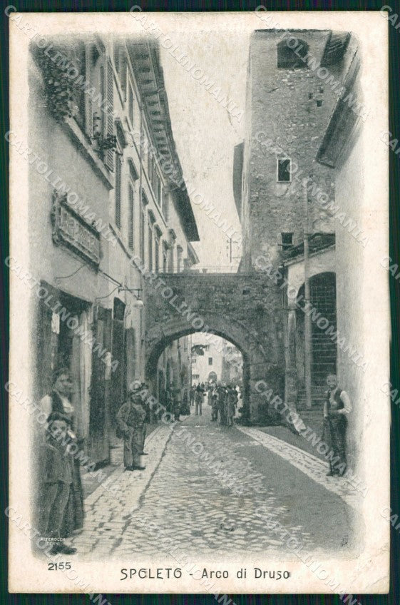 Perugia Spoleto Alterocca 2155 cartolina QZ3193 – fronte