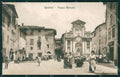 Perugia Spoleto Mercato PIEGHINE cartolina QZ3196 – fronte