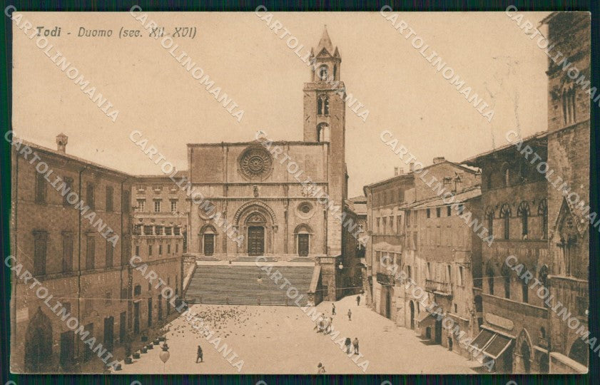 Perugia Todi cartolina QZ3224 – fronte