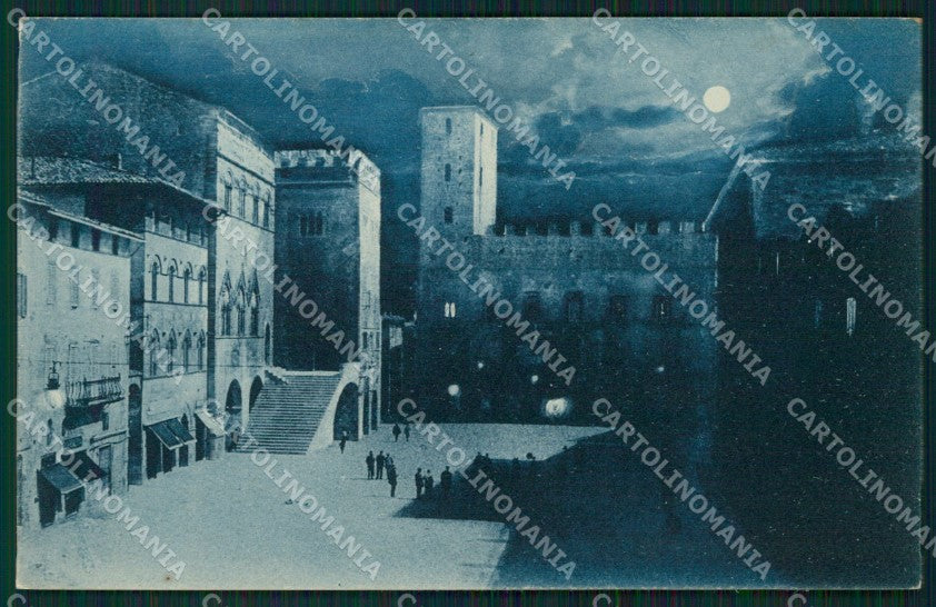 Perugia Todi Chiaro di Luna cartolina QZ3225 – fronte