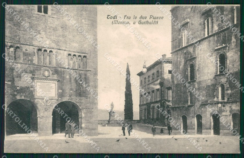 Perugia Todi Garibaldi cartolina QZ3228 – fronte