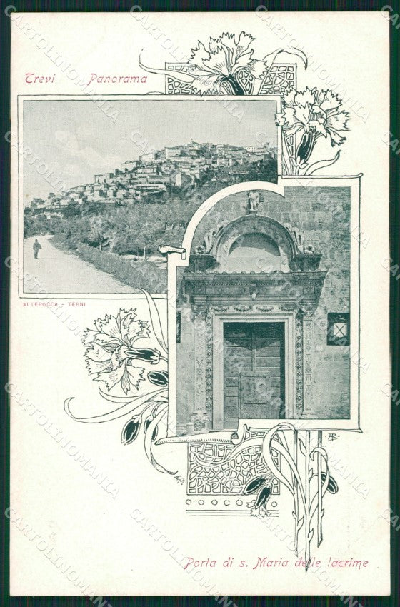 Perugia Todi Alterocca cartolina QZ3229 – fronte