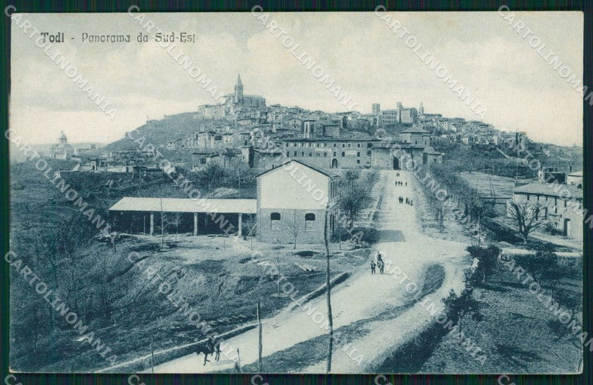 Perugia Todi cartolina QZ3230 – fronte