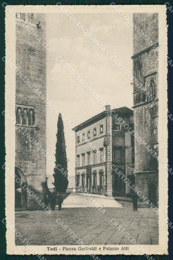 Perugia Todi cartolina QZ3232 – fronte