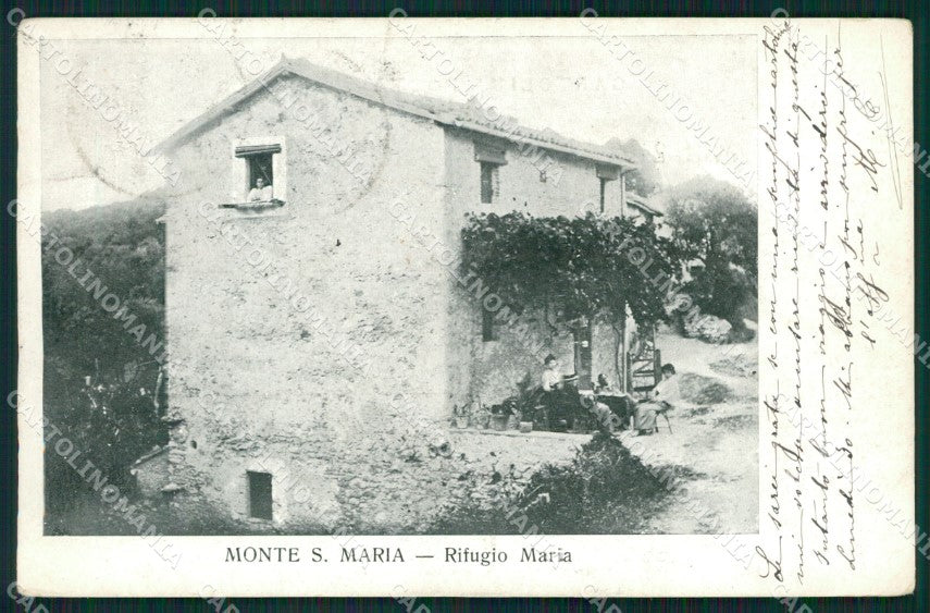 Perugia Monte Santa Maria cartolina QZ3249 – fronte