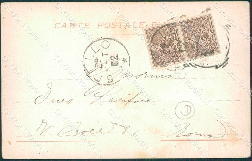 Perugia Spello Alterocca 418 cartolina QZ3255 – retro