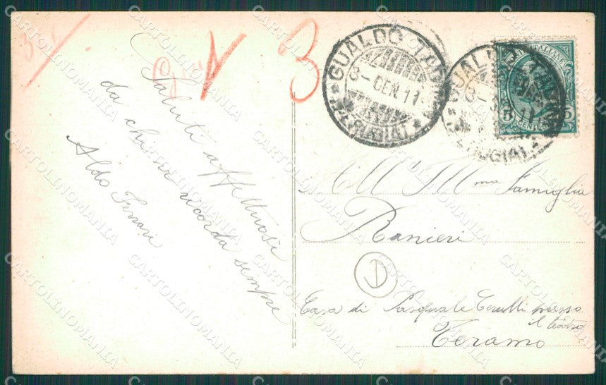 Perugia Gualdo Tadino Alterocca 215 cartolina QZ3259 – retro