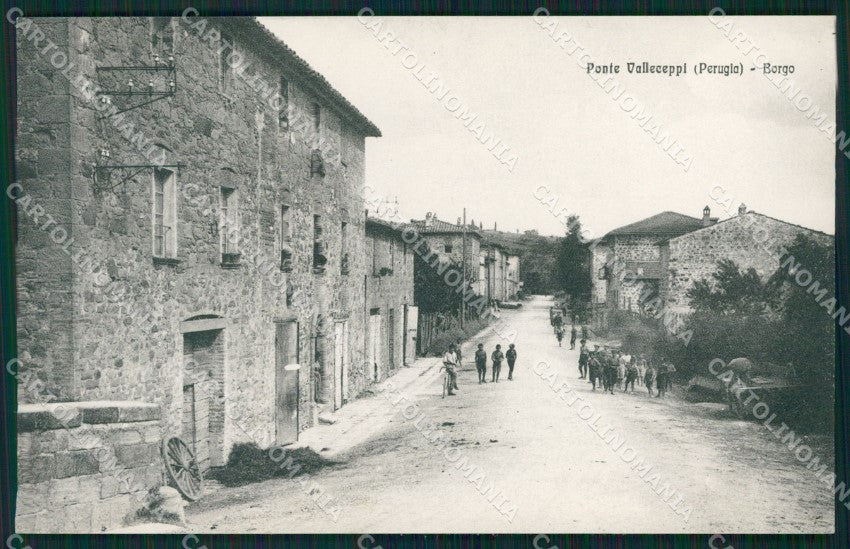 Perugia Ponte Valleceppi cartolina QZ3261 – fronte