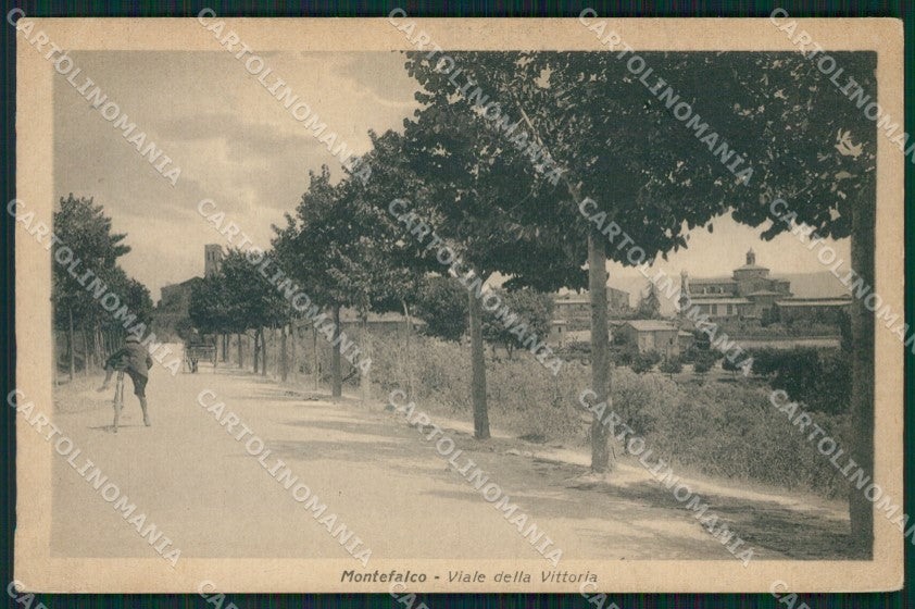 Perugia Montefalco PIEGA cartolina QZ3269 – fronte
