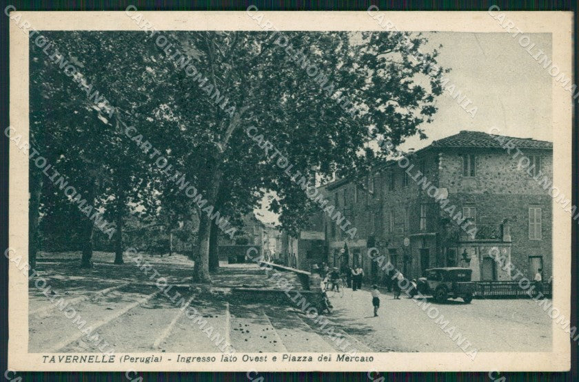 Perugia Panicale Tavernelle cartolina QZ3278 – fronte
