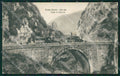 Perugia Norcia Spoleto Ponte di Nortosce Corriera PIEGHINA cartolina QZ3281 – fronte