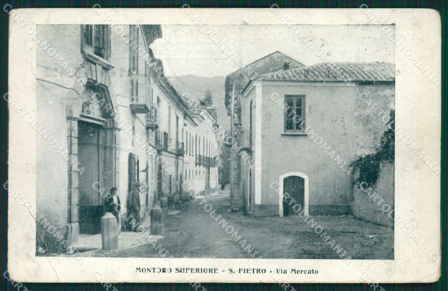Avellino Montoro Superiore PIEGA cartolina QZ3312 – fronte
