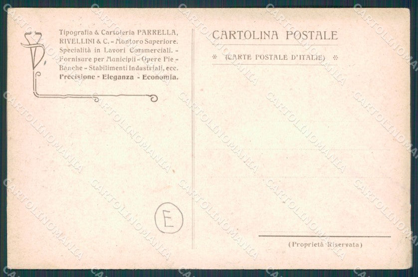 Avellino Montoro Superiore San Pietro cartolina QZ3313 – retro