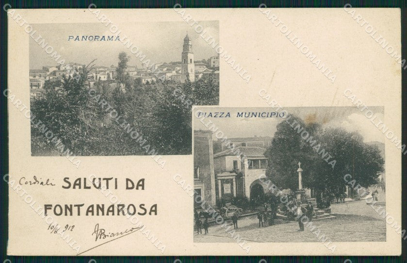 Avellino Fontanarosa Saluti da RIFILATA cartolina QZ3318 – fronte