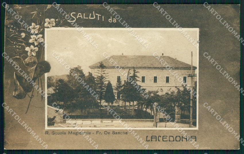 Avellino Lacedonia Saluti da cartolina QZ3319 – fronte