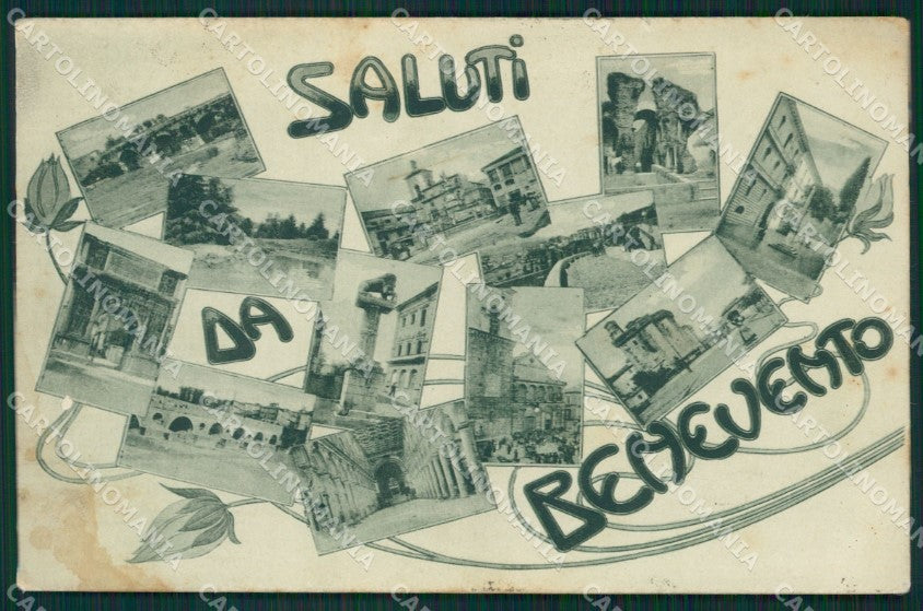 Benevento città MACCHIE cartolina QZ3329 – fronte