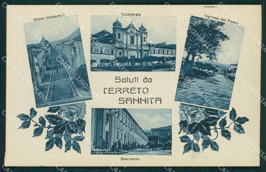 Benevento Cerreto Sannita Saluti da cartolina QZ3340 – fronte