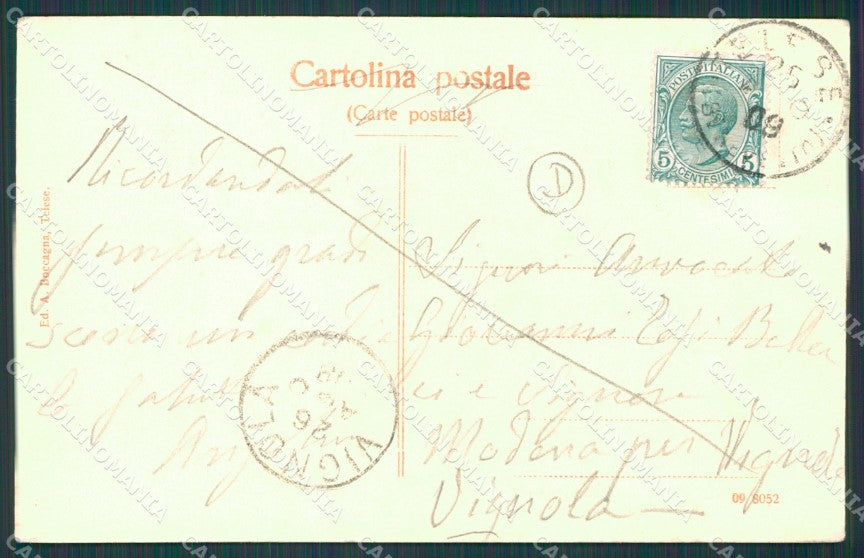 Benevento Telese cartolina QZ3356 – retro