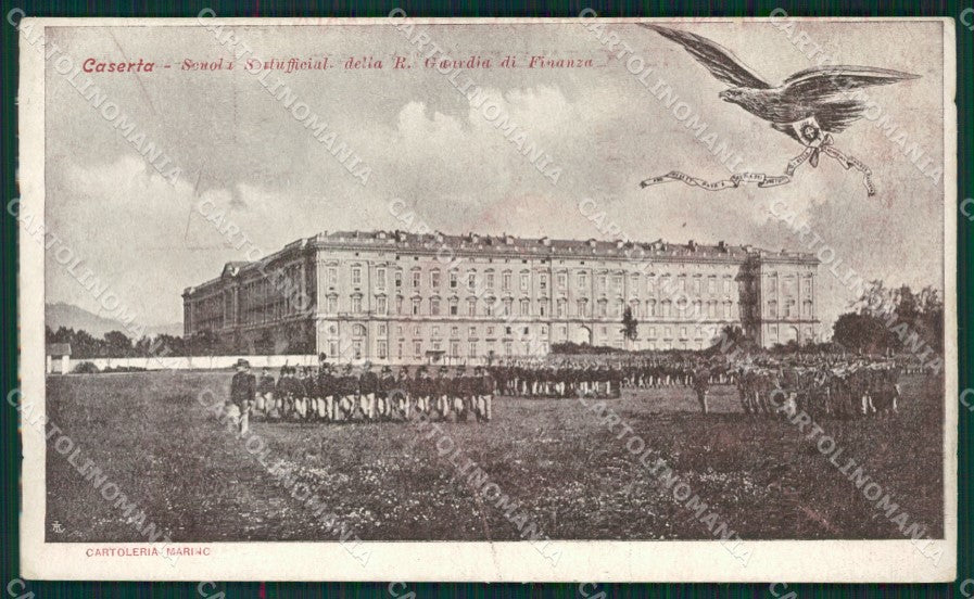 Caserta città Caserma GdF Militari cartolina QZ3371 – fronte