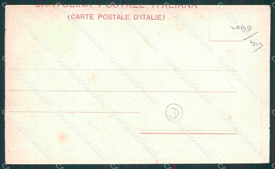 Caserta città Caserma GdF Militari cartolina QZ3371 – retro