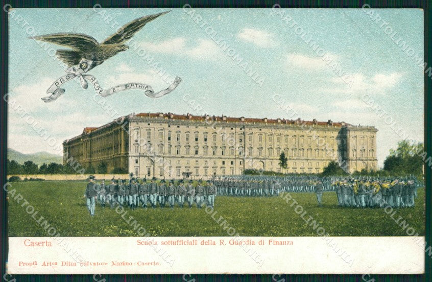 Caserta città GdF Militari cartolina QZ3373 – fronte