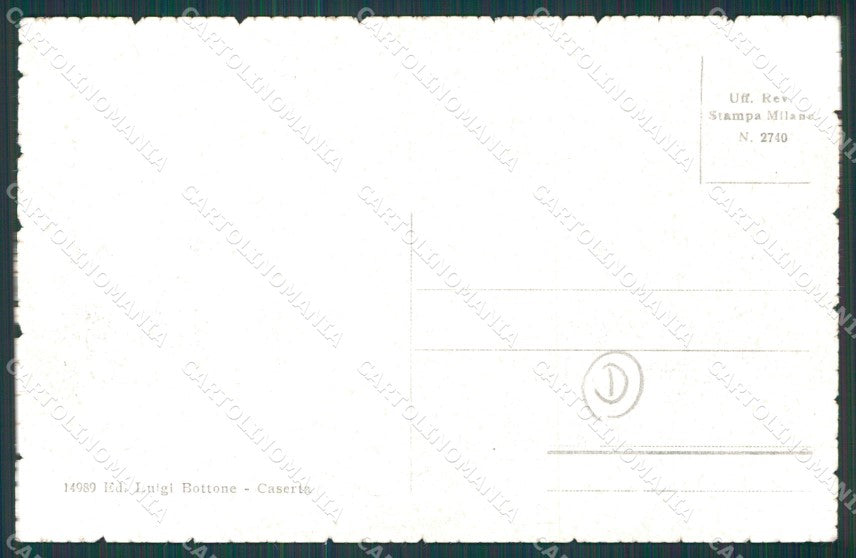 Caserta città Stazione PIEGHE cartolina QZ3378 – retro