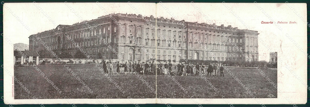 Caserta città Militari Doppia cartolina QZ3388 – fronte