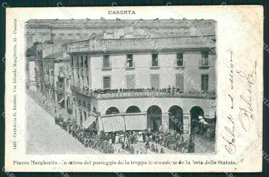 Caserta città Militari cartolina QZ3390 – fronte