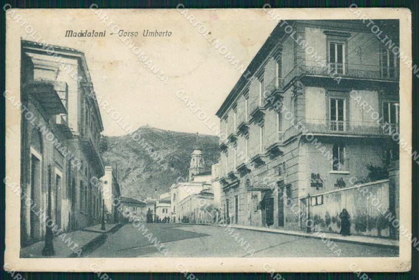 Caserta Maddaloni SCOLLATA cartolina QZ3407 – fronte