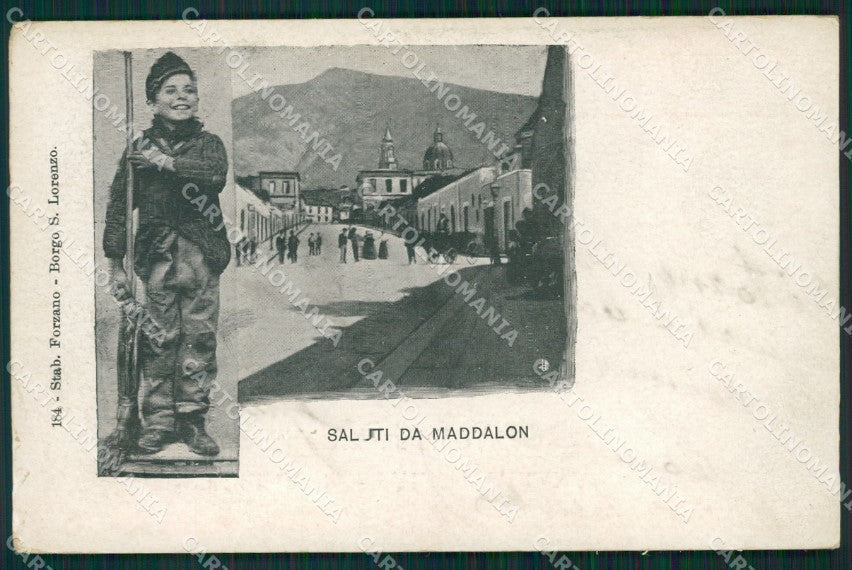 Caserta Maddaloni cartolina QZ3410 – fronte