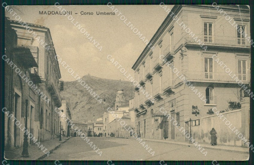 Caserta Maddaloni STRAPPINO PIEGHE cartolina QZ3412 – fronte