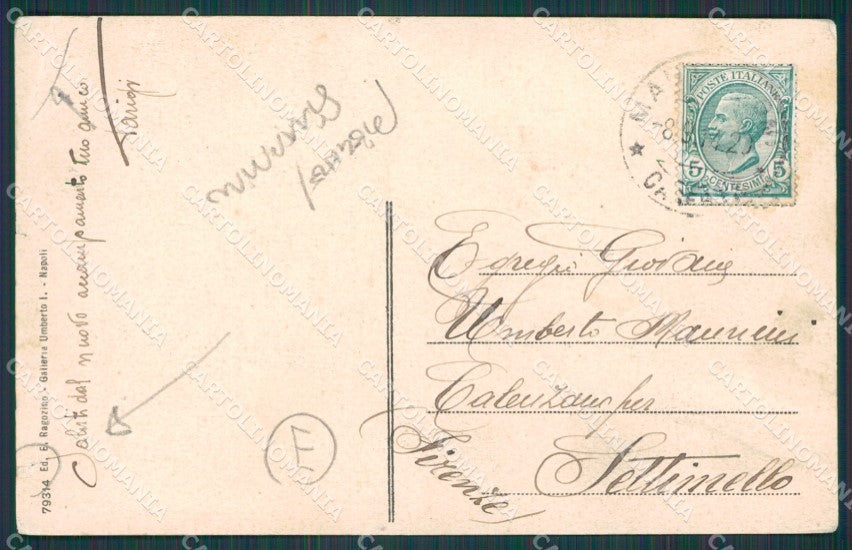 Caserta Maddaloni STRAPPINO PIEGHE cartolina QZ3412 – retro