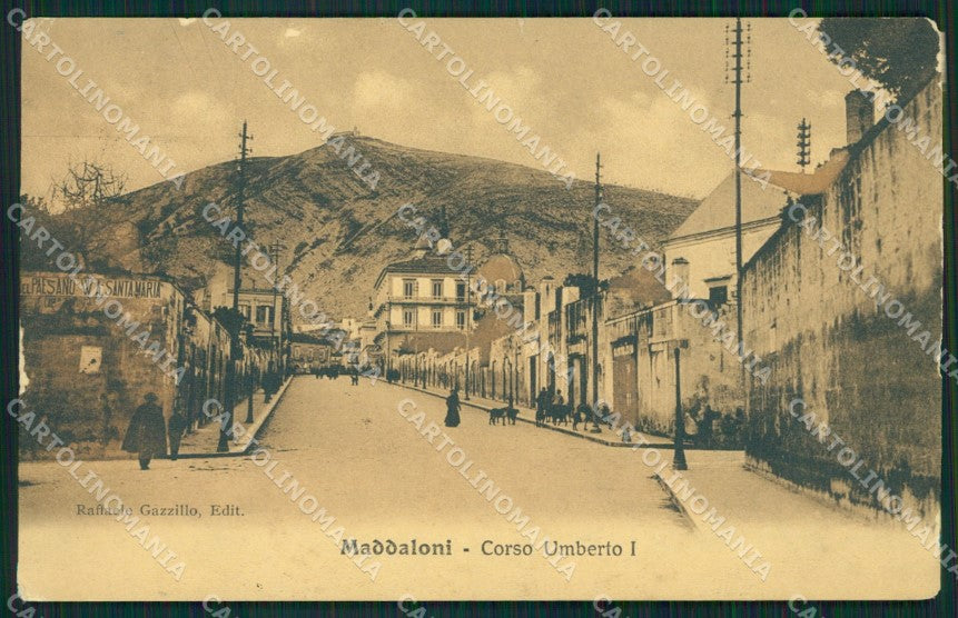 Caserta Maddaloni ABRASA cartolina QZ3418 – fronte