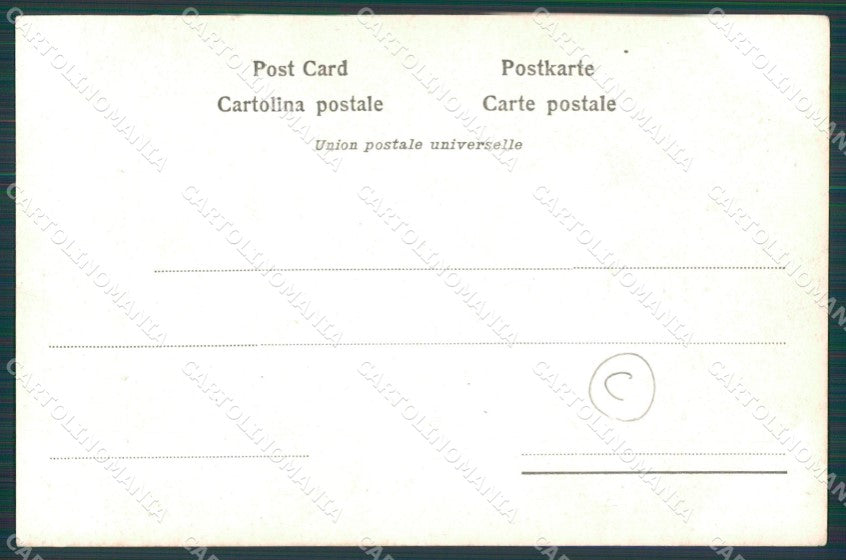 Frosinone Atina Costumi cartolina QZ3442 – retro
