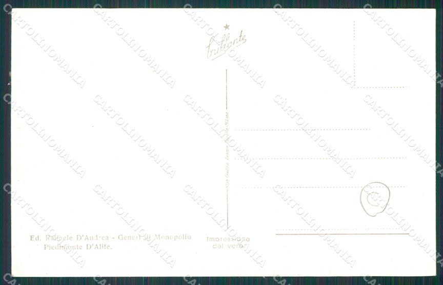 Caserta Piedimonte d'Alife cartolina QZ3444 – retro